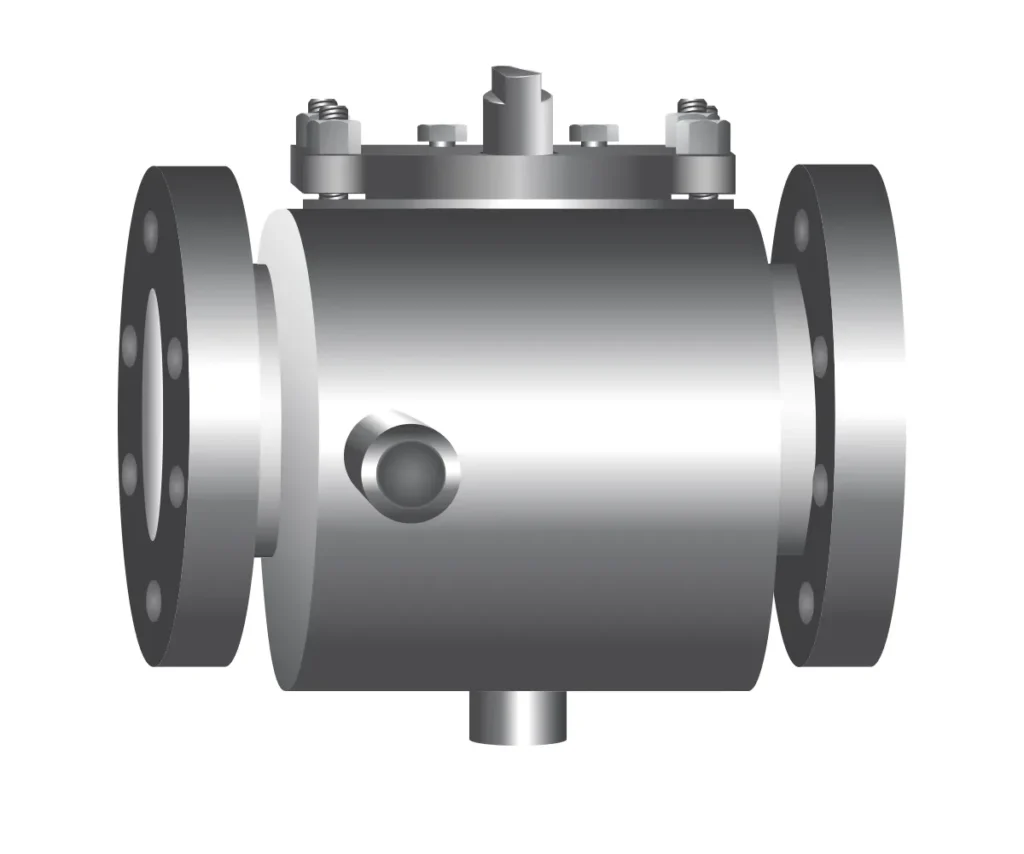 partial jacketed valve fabrication